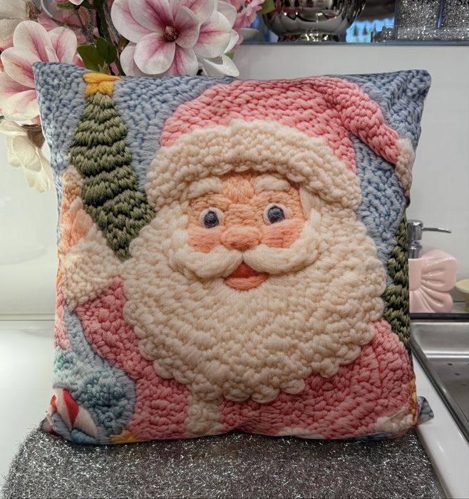 Poszewka 2D ze świętym mikołajem