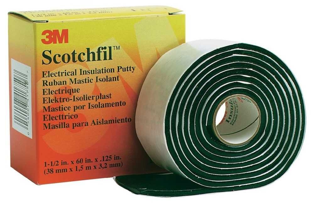 Scotchfil 3M электроизоляционная мастика 38мм х 1.5м x 3,2мм