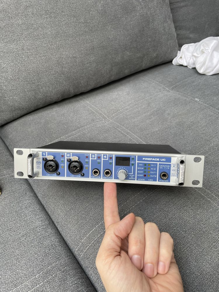 RME Fireface UC, interfejs dźwiękowy, sound interface