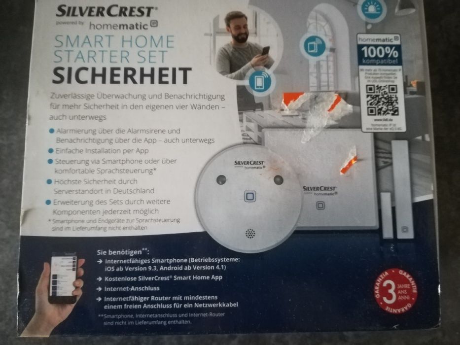 Zestaw Security Smart Home SilverCrest