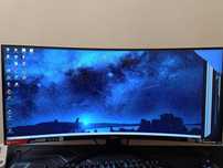 Monitor iiyama GCB3480WQSU-B1 Red Eagle uszkodzona matryca.