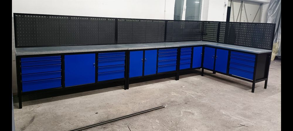 Meble warsztatowe stół metalowy Spawany Solidny