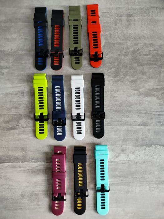 Ремінці універсальні для смартгодинника або годинника ширина 22 мм