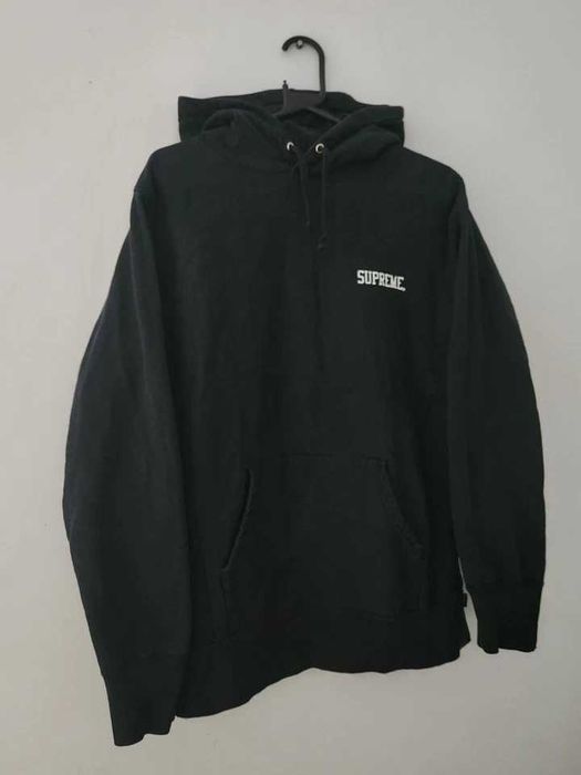 Худи Supreme Last Supper hooded sweatshirt Black hoodie