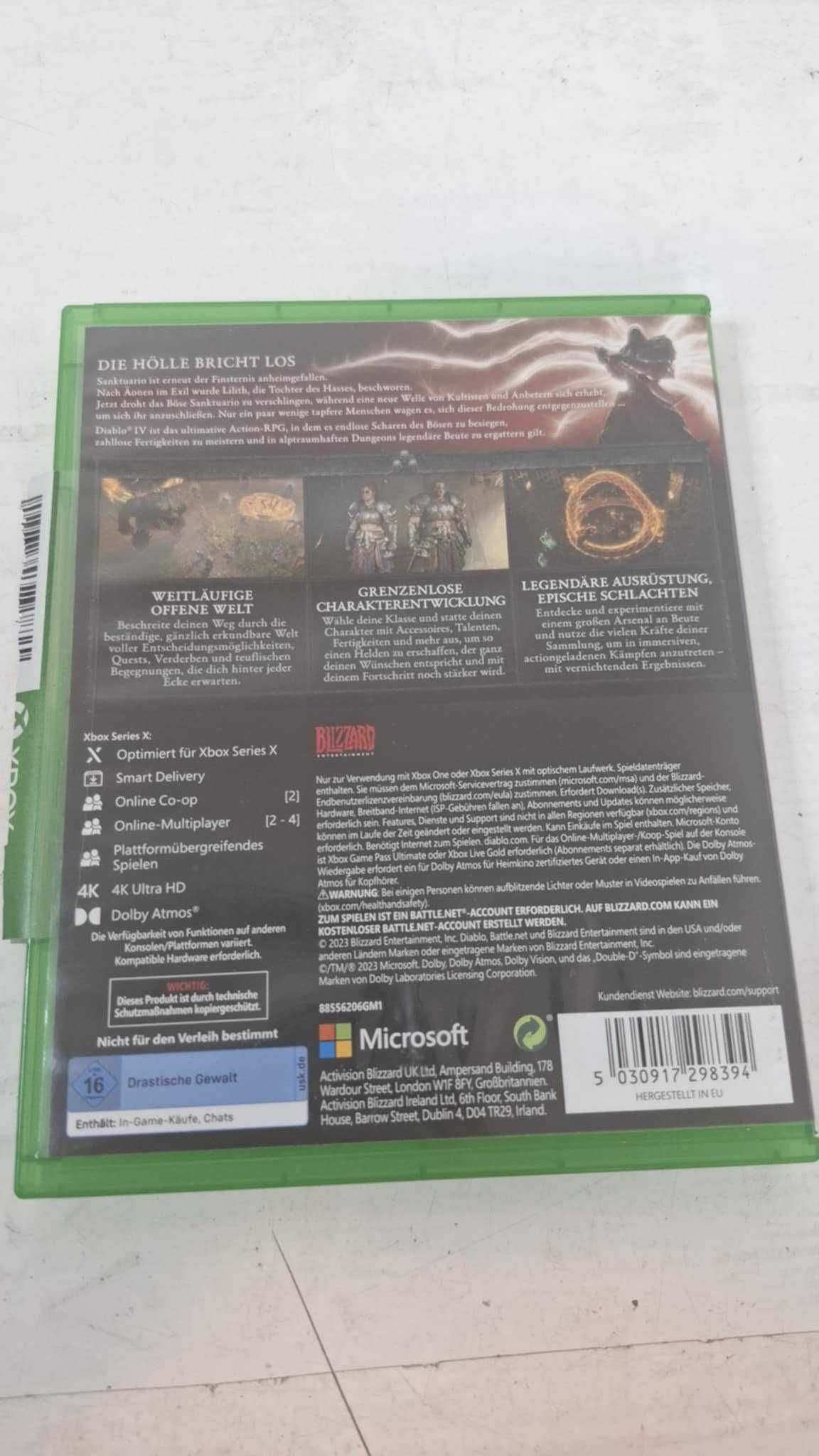 Gra Xbox ONE / XBOX SERIES X Diablo IV