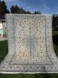 Kaszmir +jedwab r.tkany dywan perski Nain HABIBIAN 350x250 gal. 35 tyś