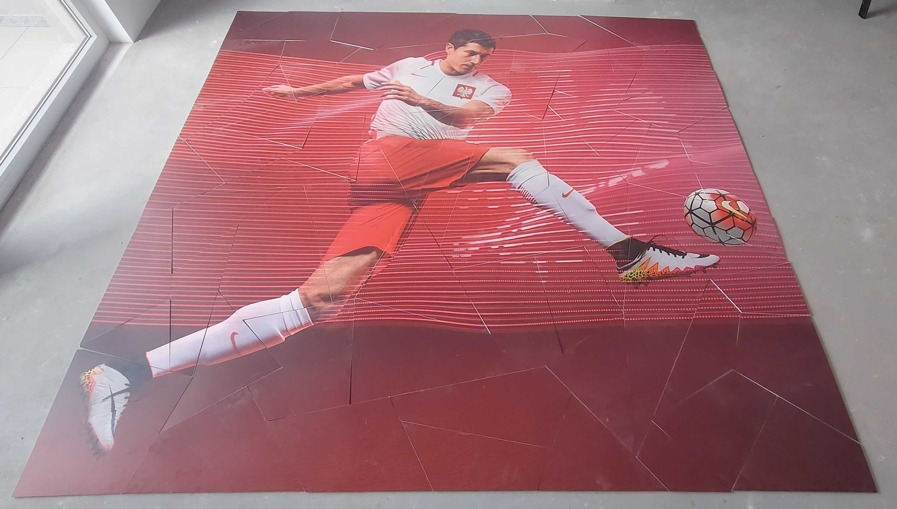 Puzzle na ścianę Robert Lewandowski piłka nożna