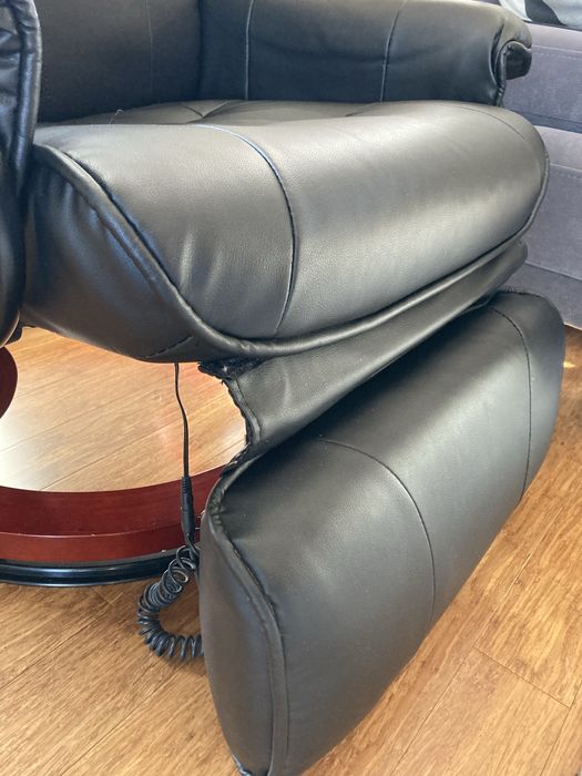 Fotel z funkcją masażu