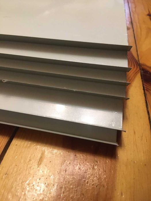 Козирьок відлив водовідлив для утеплення 6 шт 150 см (1500х180 мм)