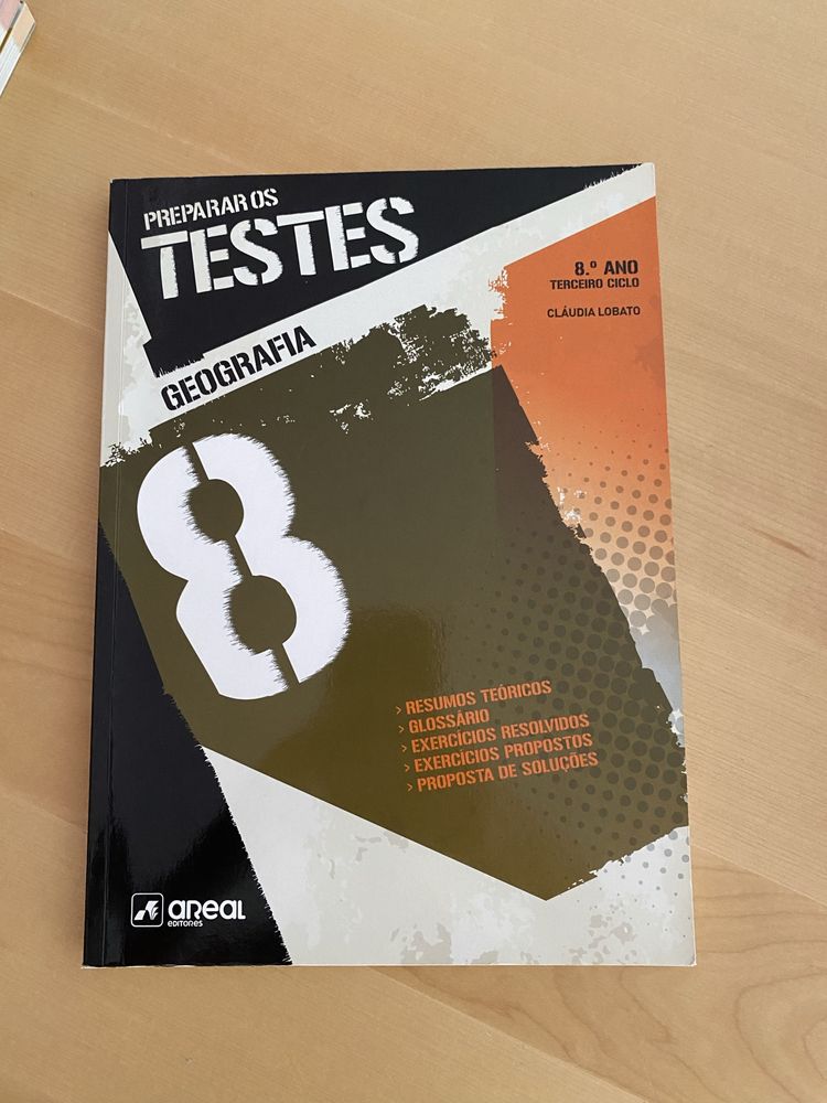 Livros preparar os testes 8 ano