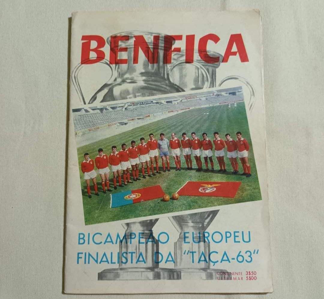 Ver fotos  revistas muito raras benfica bicampeoes