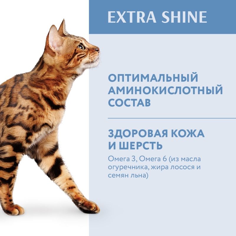 Сухой корм OptiMeal для взрослых котов 700 г.