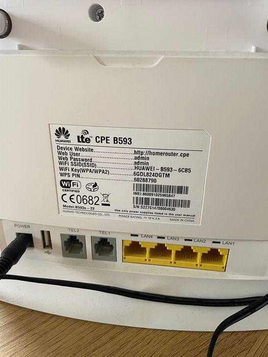 Router Huawei lte