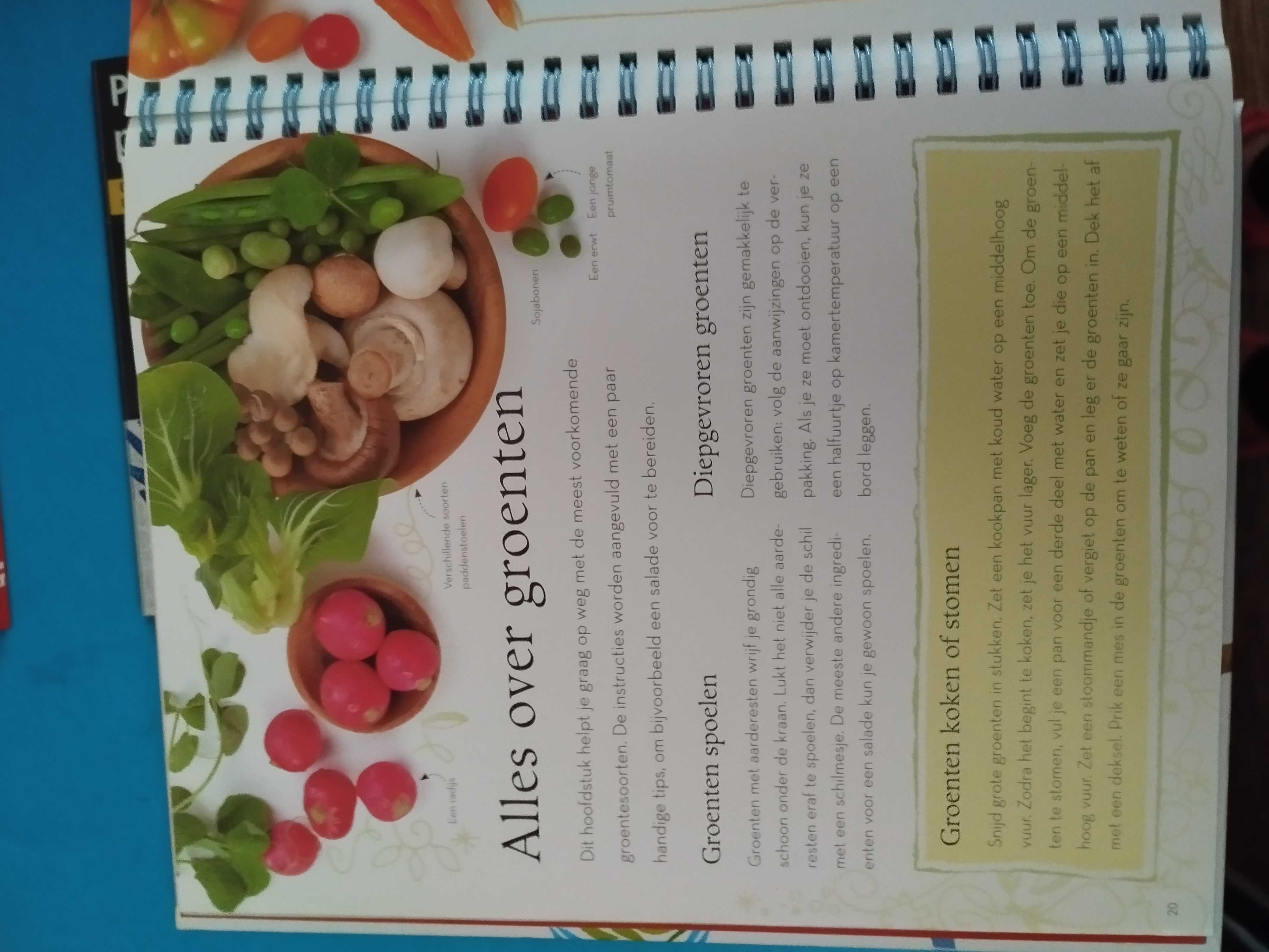 Książka kucharska dla dzieci po niderlandzku