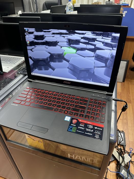 Игровой ноутбук MSI nvidia 6гб. intel i7