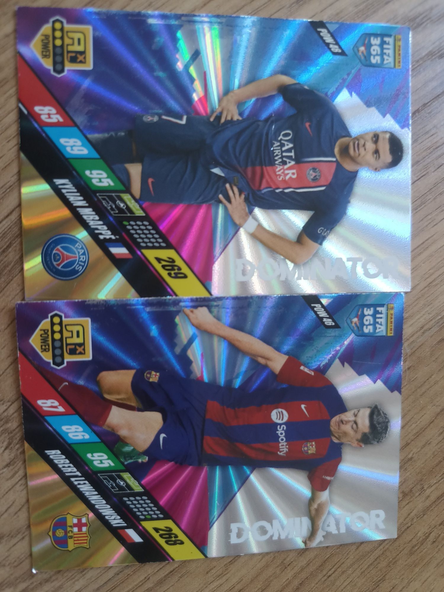 Karty Lewandowski i Mbappé FIFA 365
