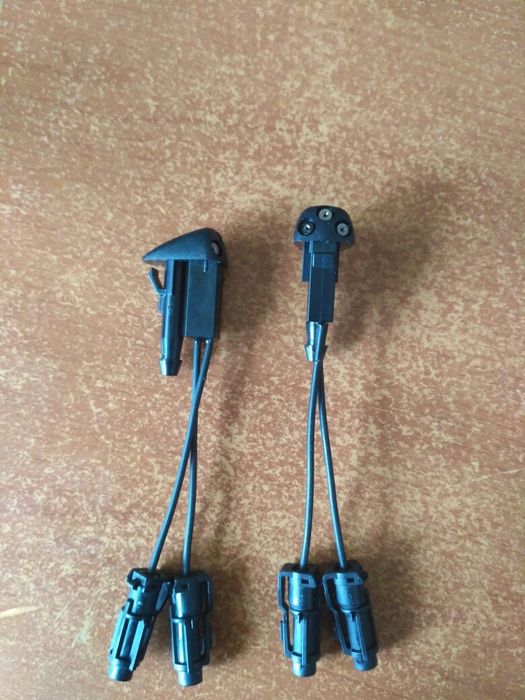 Веерная форсунка омывателя лобового стекла с подогревом