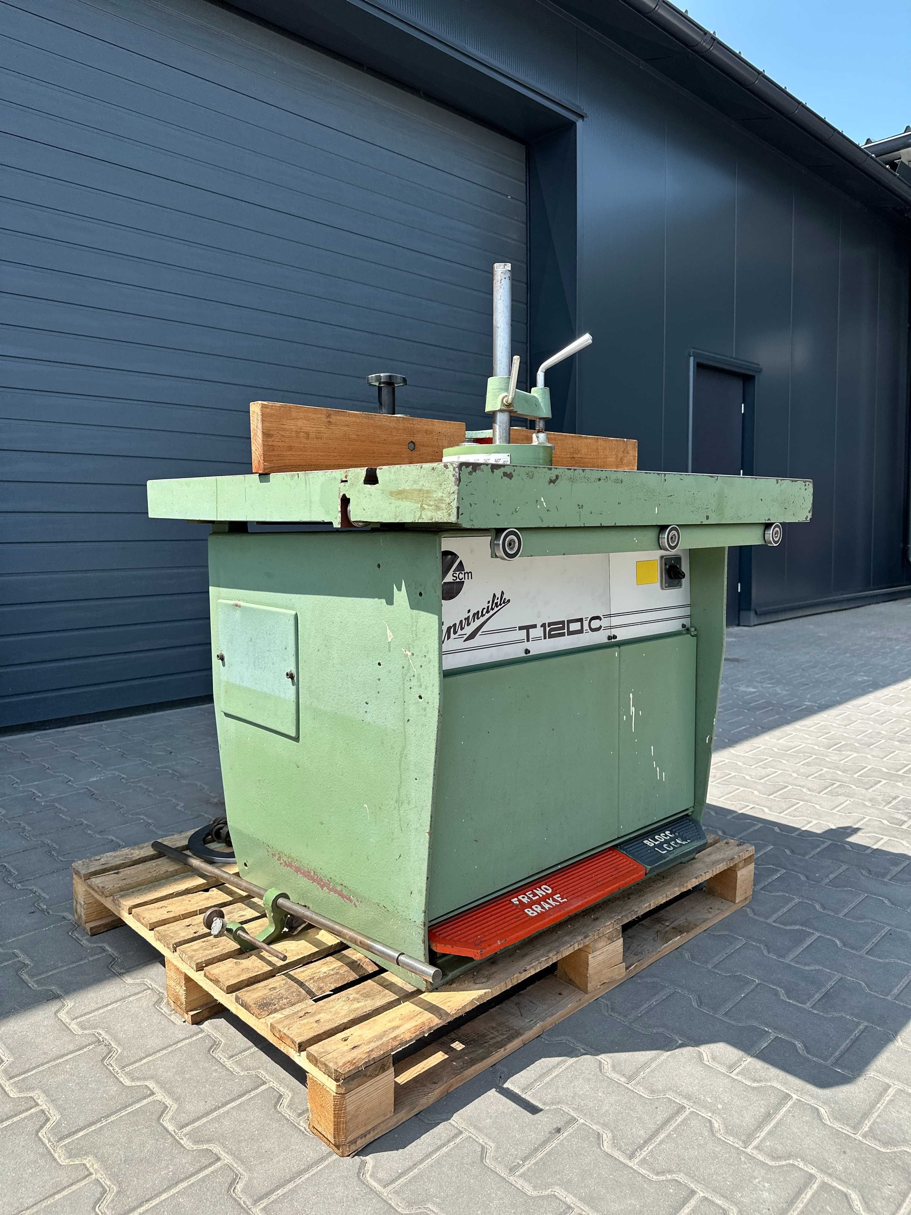 Frezarka dolnowrzecionowa SCM T120C z wózkiem (1357)
