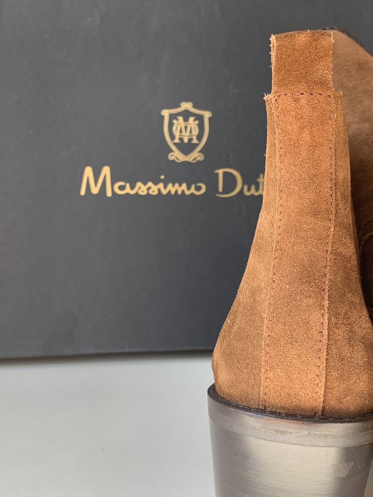 Buty kowbojki Massimo Dutti koniakowe 36 nowe