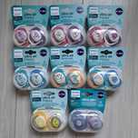 Разные пустышки Philips Avent 0-6 и 6-18, +18 мес
