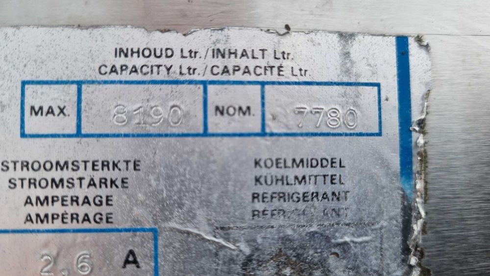 Zbiornik ze stali ko kwasoodpornej nierdzewnej na wodę 8000 litrów