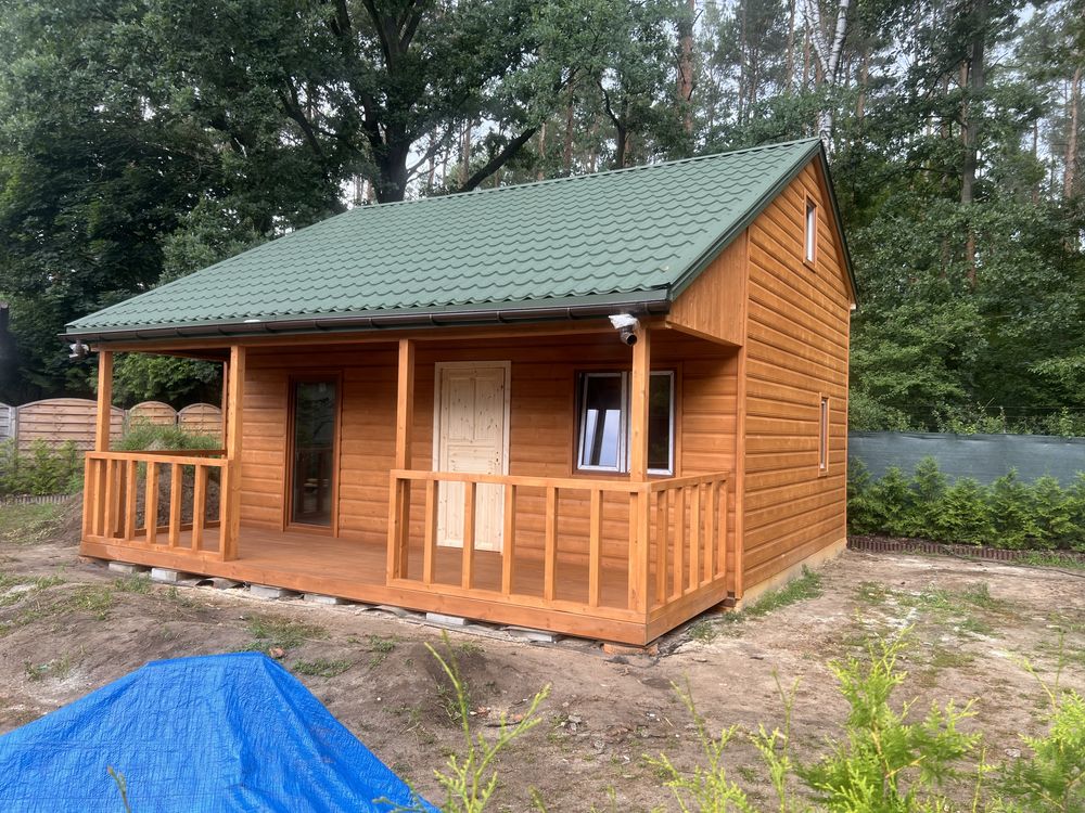 Domek letniskowy na działke ROD drewniany 65m2