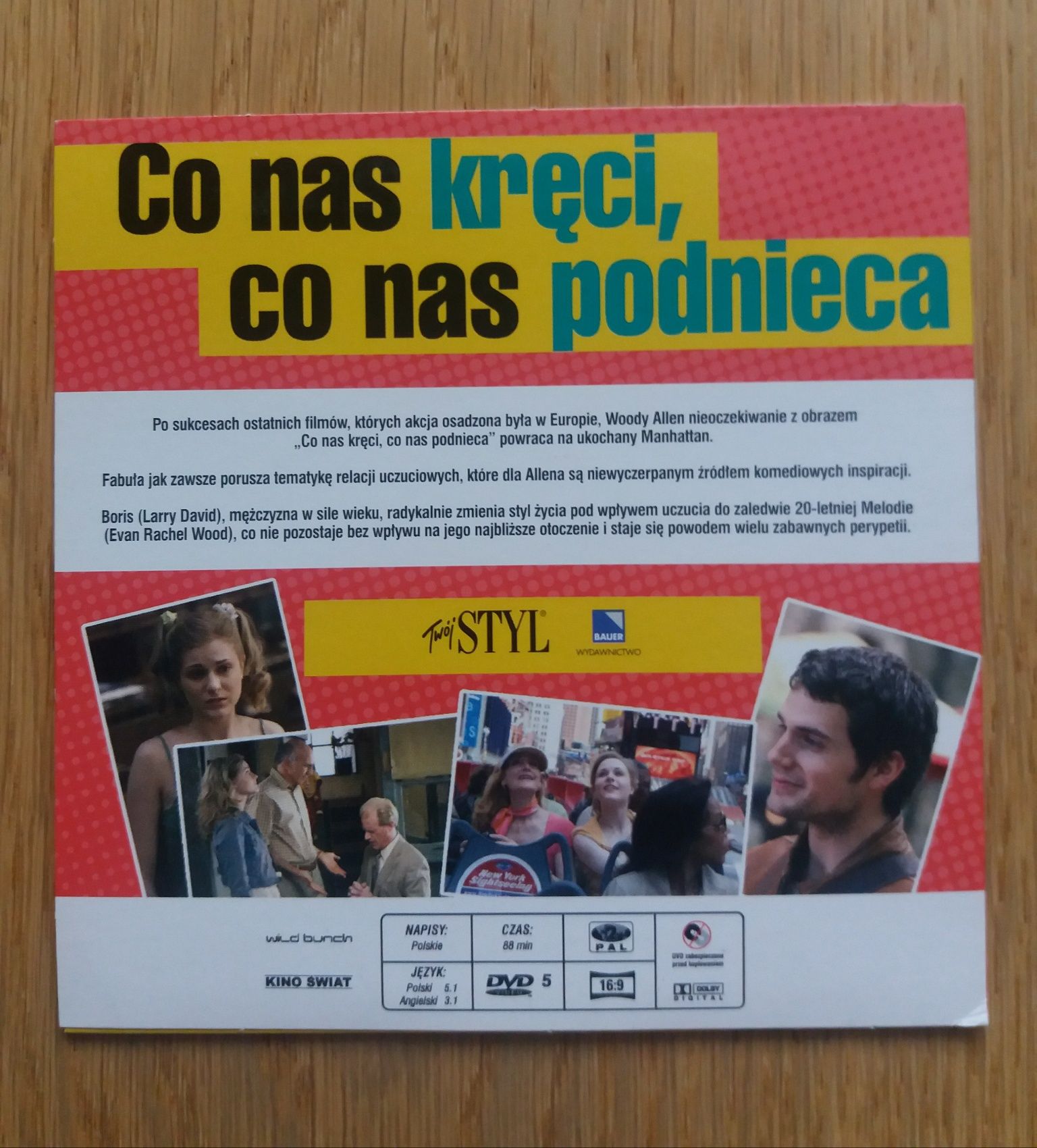 Film DVD Co nas kręci co nas podnieca Woody Allen