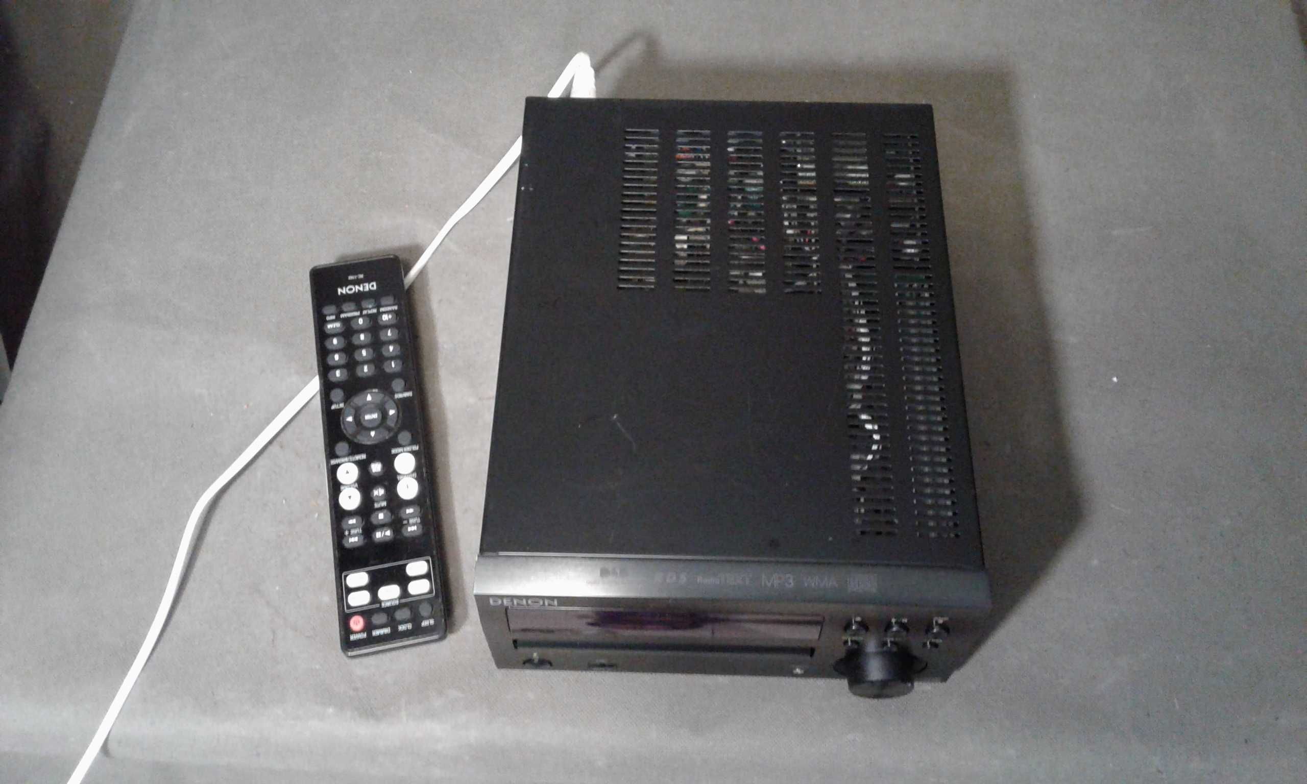 DENON RCD-40DAB,pilot, mini wieża stereo