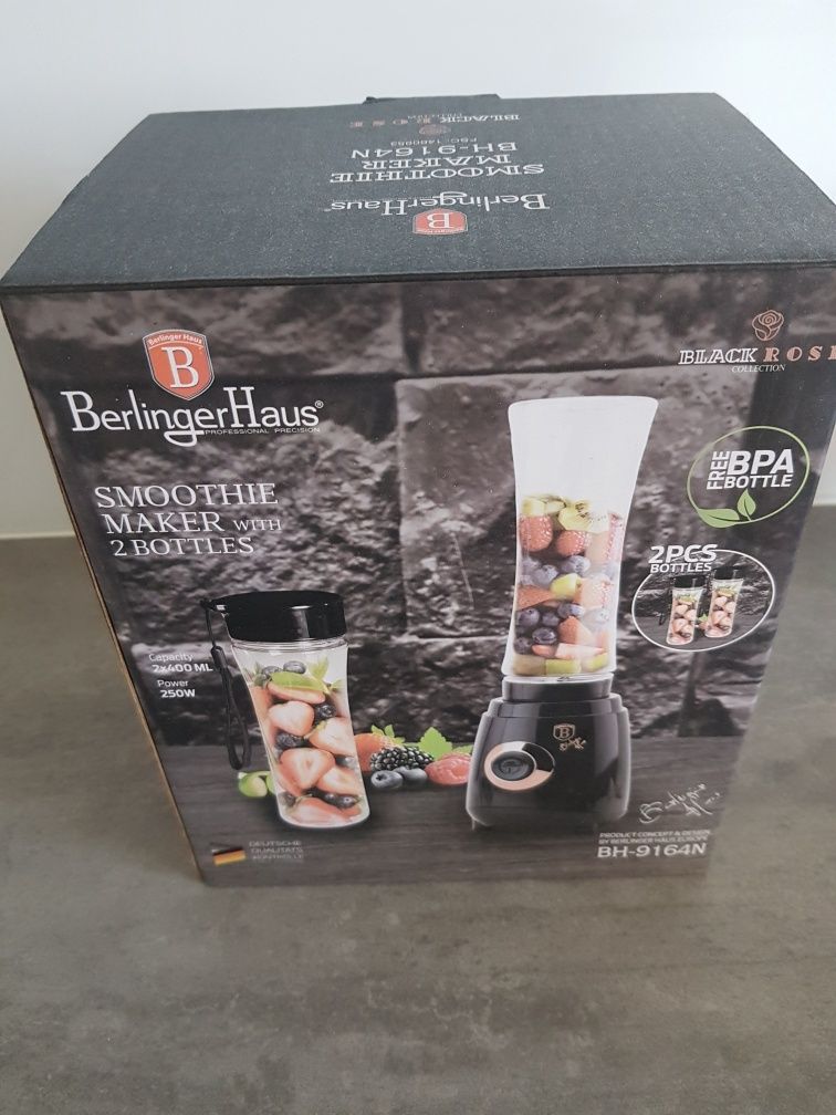 Blender kielichowy Berlinger Haus BH-9164N Black Rose