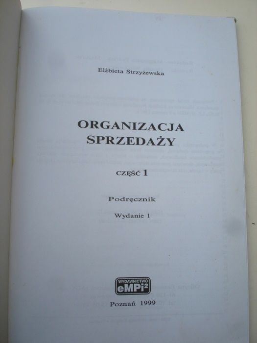 Organizacja sprzedazy cz.1