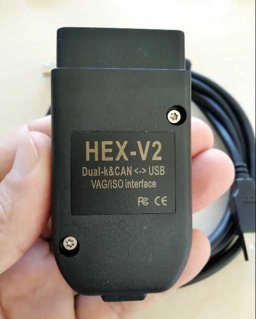 Адаптер hex v2 k line can сканер для ваг авто 23.3