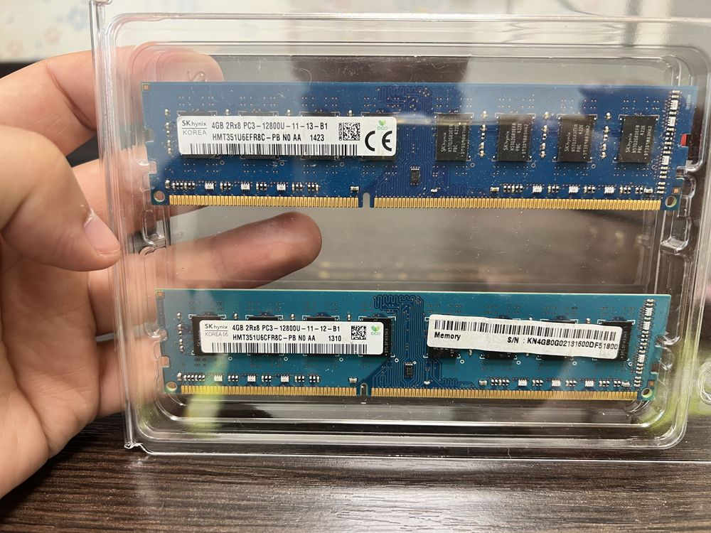 Оперативна память на ПК DDR3 4Gb