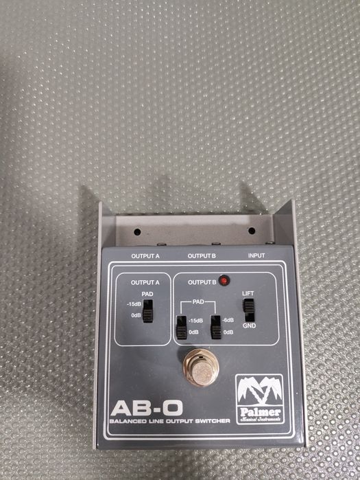 Pedal Palmer AB-O balanced XLR (com caixa original)