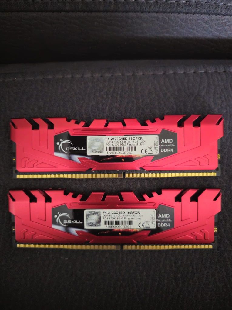 Ram G.Skill ddr4 2x8gb 2200MHz c15