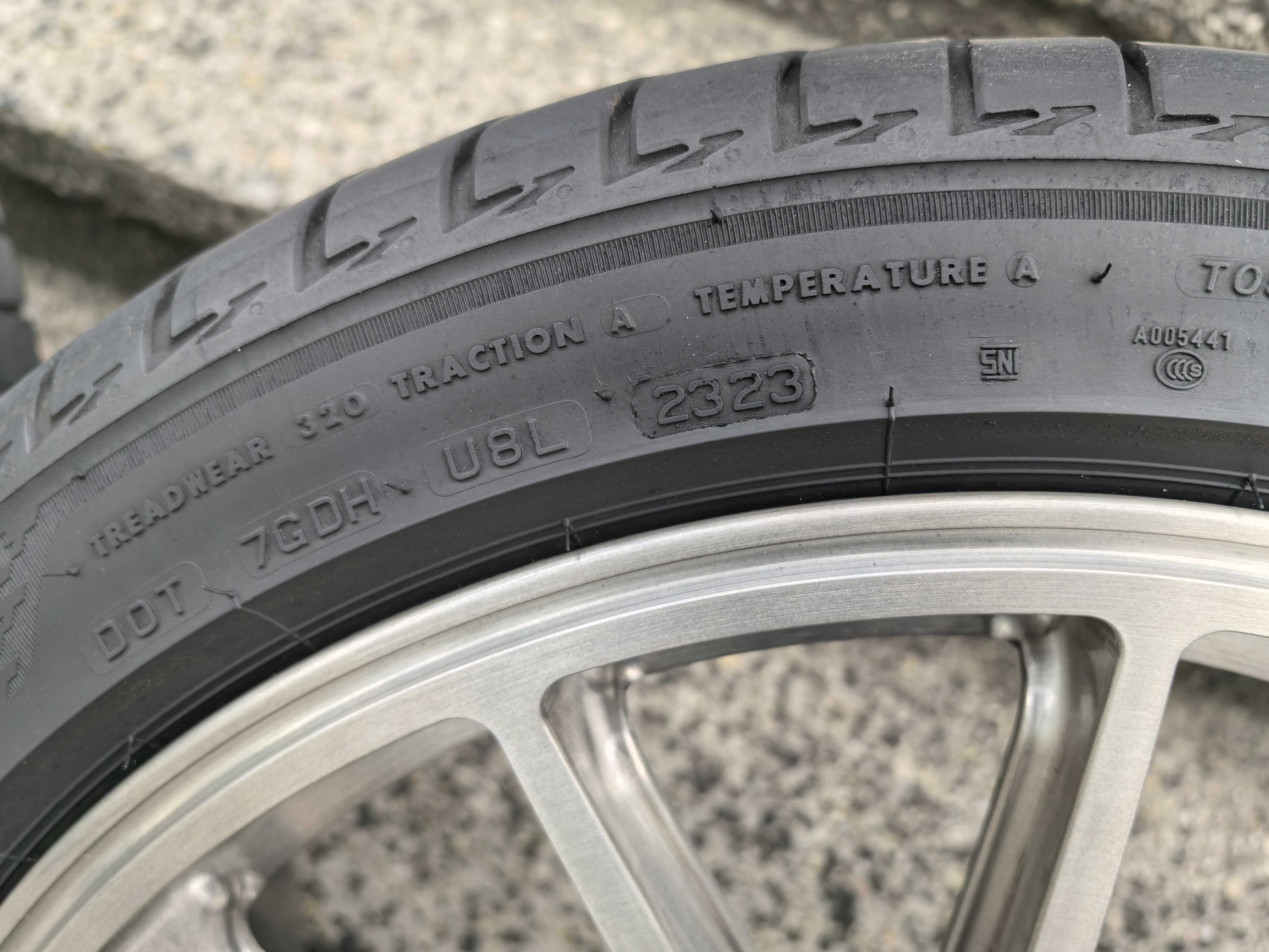 4FDV Kute felgi 20x9j  Bridgestone B Silent 255/40/20 czujniki TPMS