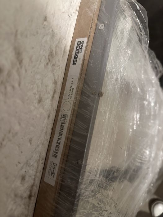 ENHET Szafka z lustrem i drzwiami, biały, 60x17x75 cm