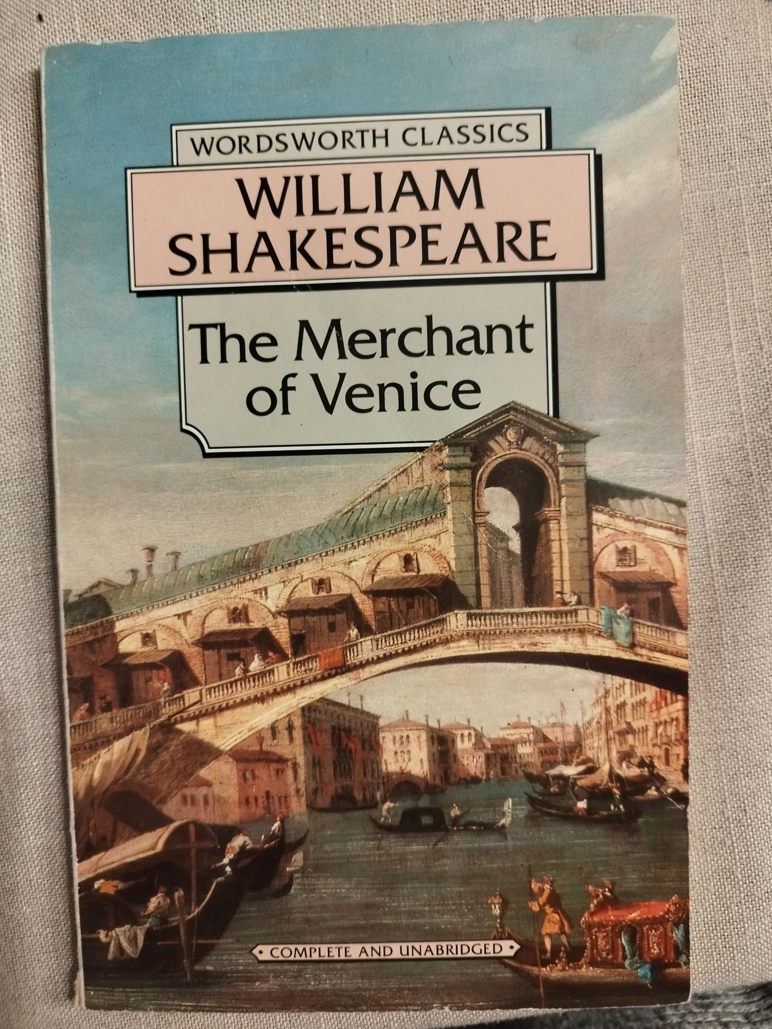 The Merchant of Venice, William Shakespeare