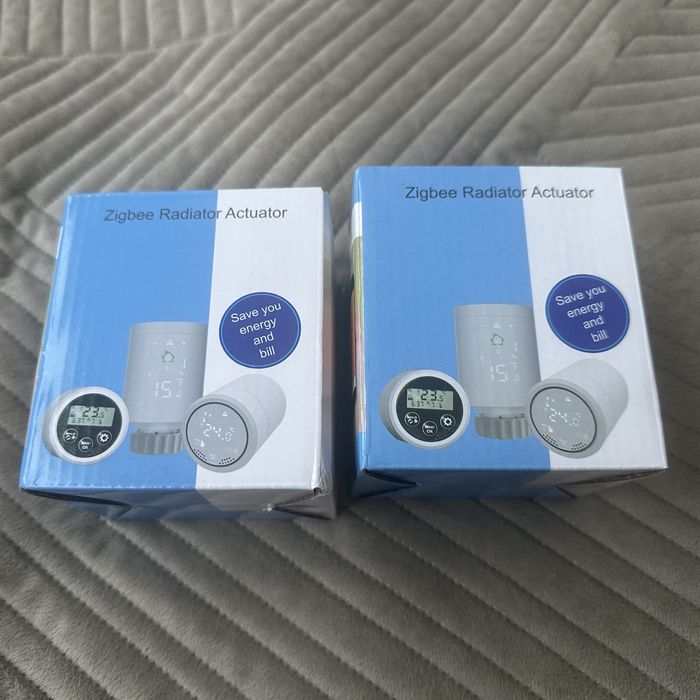 Termostat Grzejnikowy Smart Home Tuya ZigBee 2 szt głowica termo