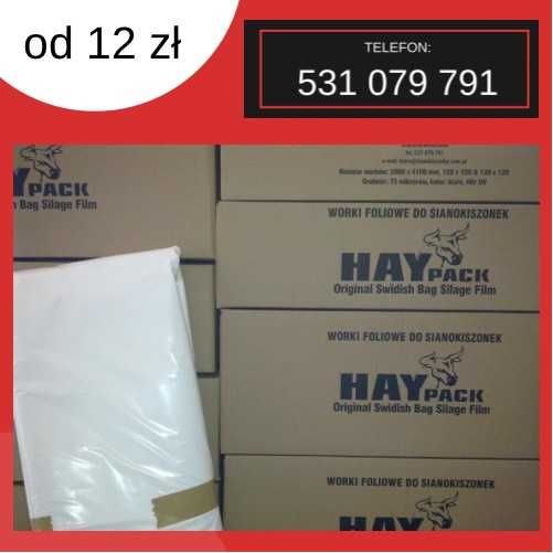 Worki do sianokiszonki  balotów na bele wkłady do kukurydzy do big bag