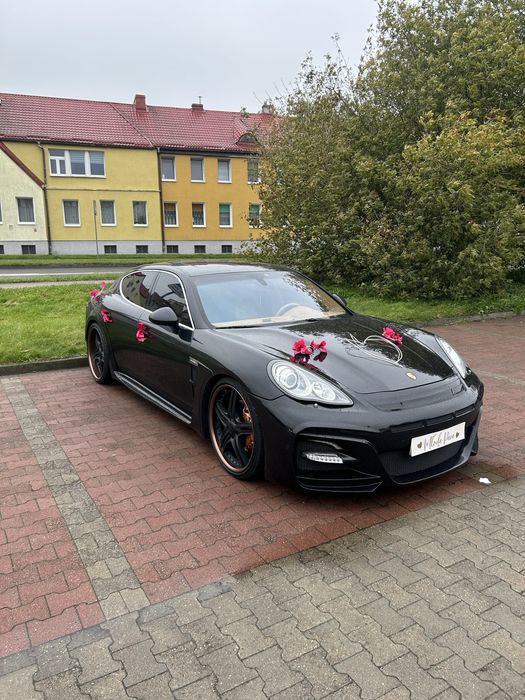 Auto do ślubu Porsche Panamera Turbo