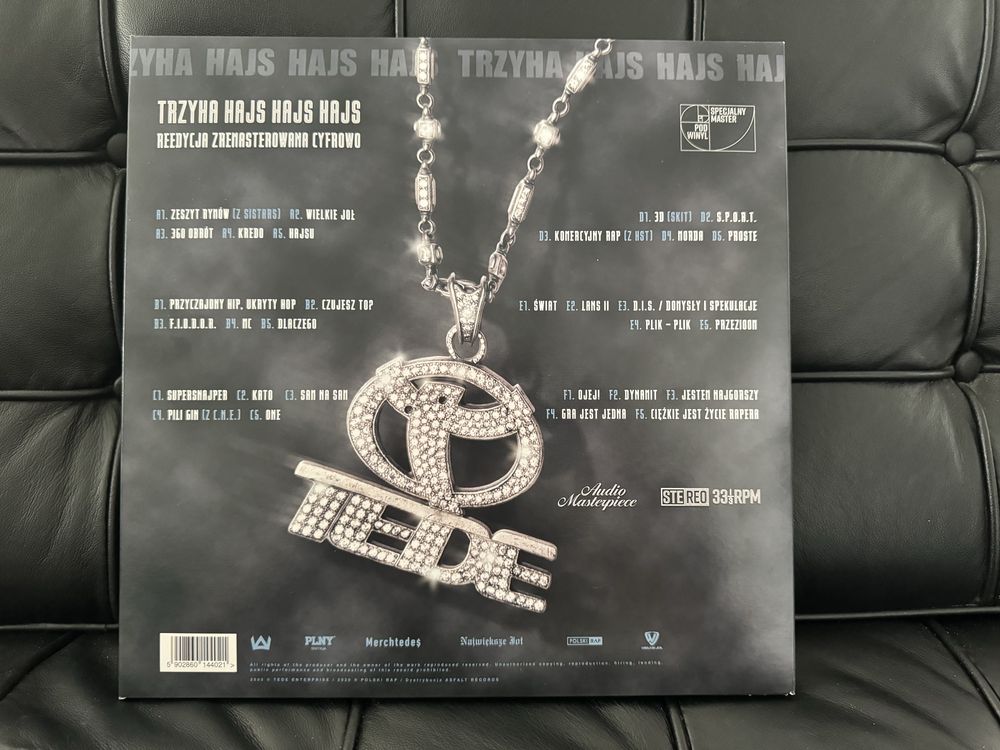 TEDE TRZYHA - Hajs Hajs Hajs 3LP splater
