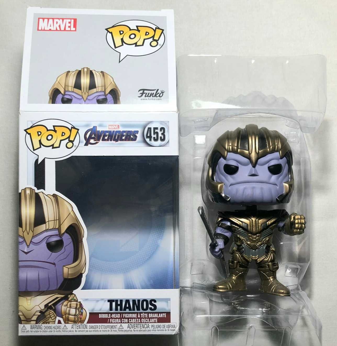 Funko Pop Thanos (Marvel) 453 - como novo