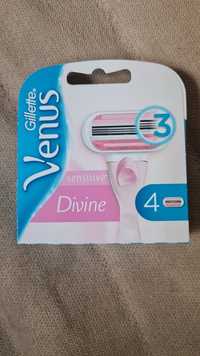 Gillette Venus Sensitive Divine 4 szt. nowe oryginalne wkłady