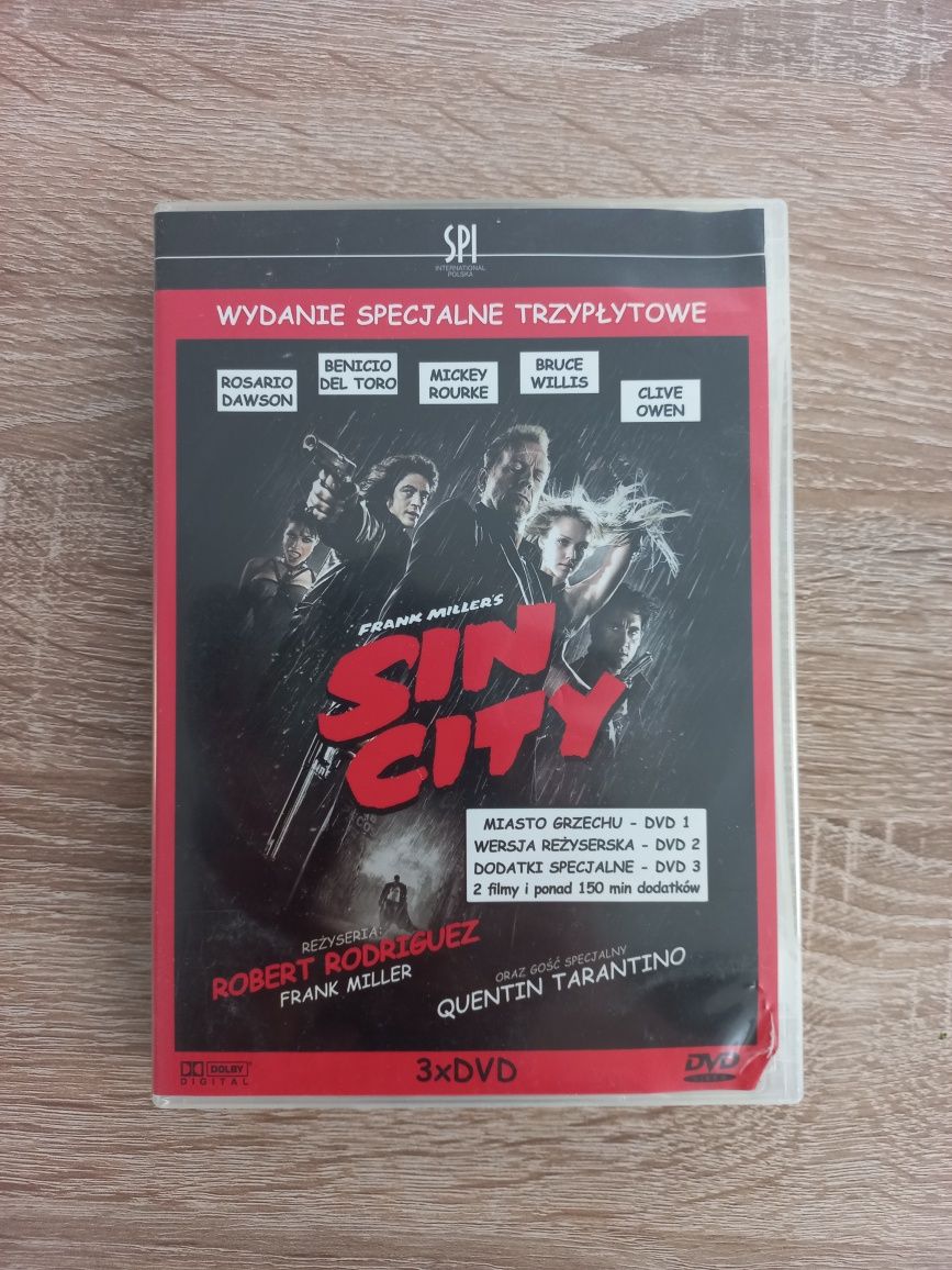 SIN CITY wydanie trzypłytowe 3 x DVD