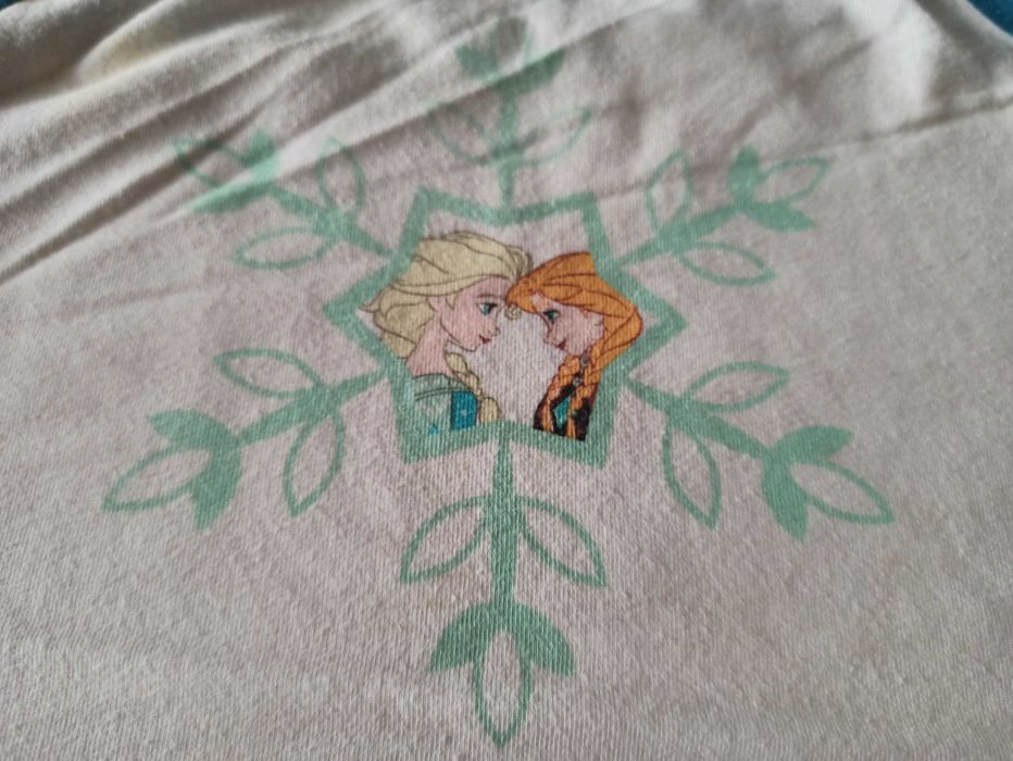 podkoszulki dla dziewczynki 5 szt. r. 98-122 Minnie Peppa Frozen