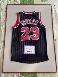 Koszulka Chicago Bulls oryginalny autograf Michael Jordan Certyfikat