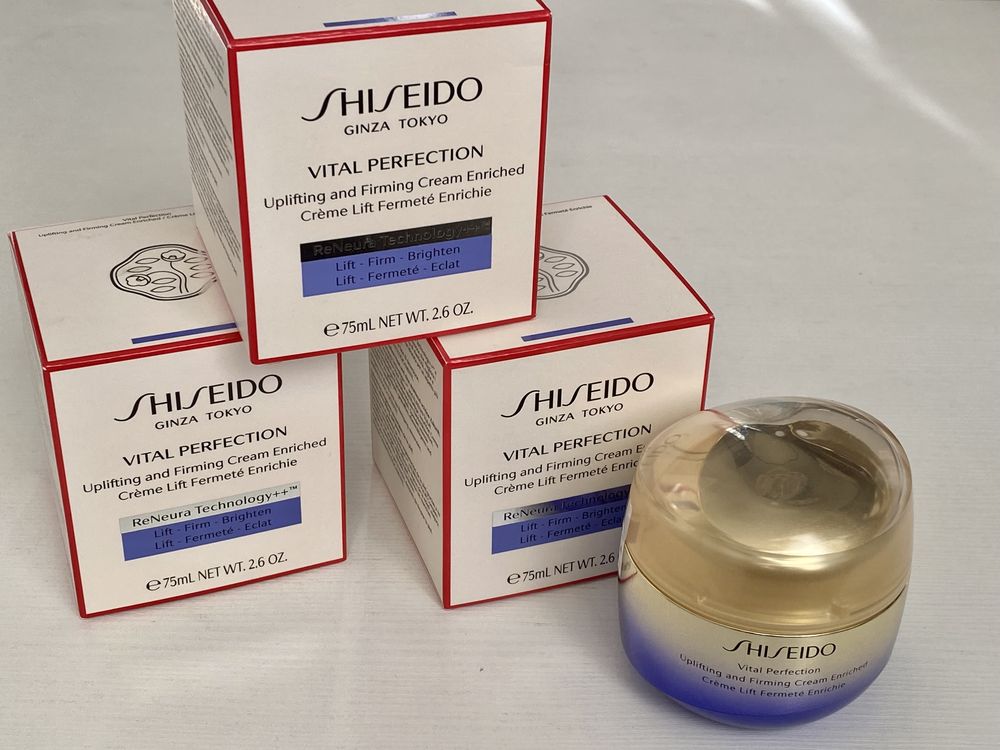 Shiseido Vital Perfection 75 мл Антивіковий крем ОРИГІНАЛ Суперціна