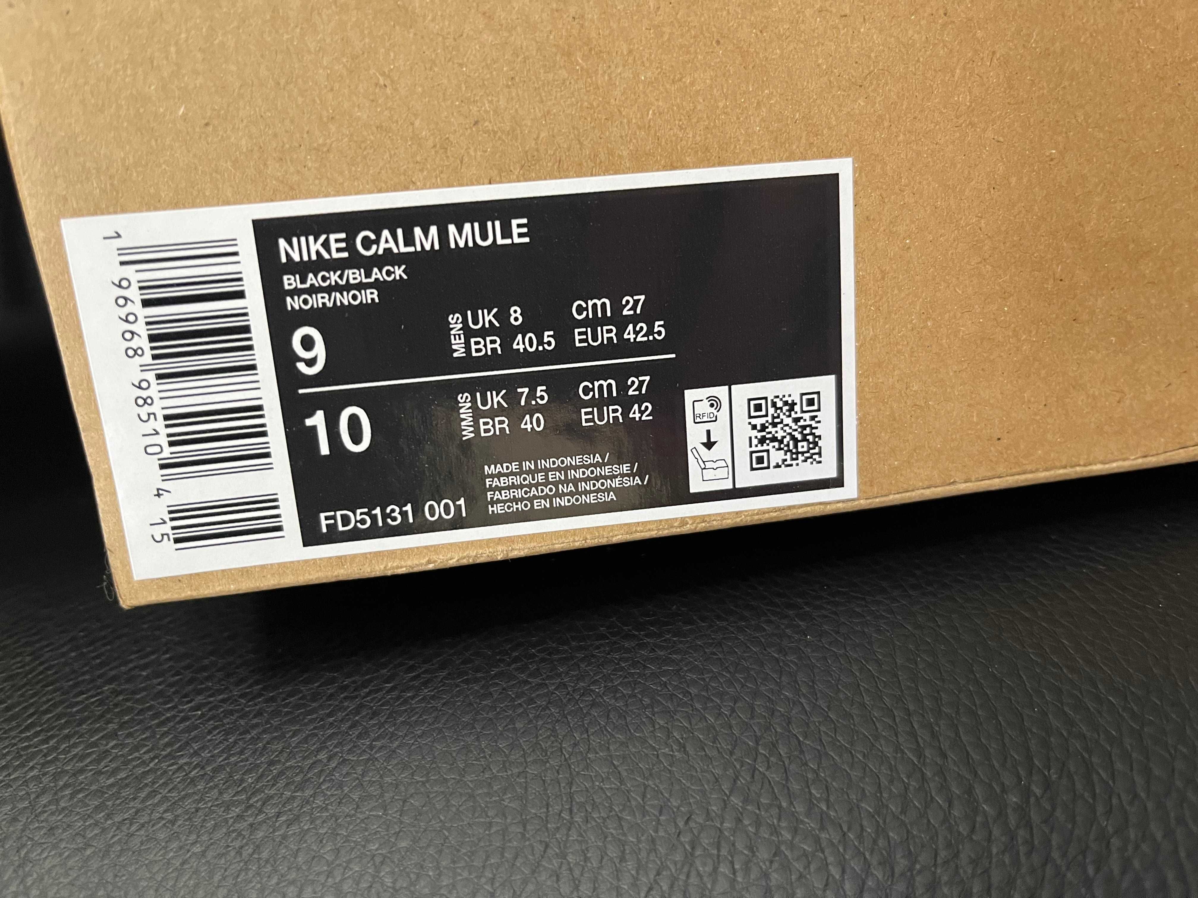 Сандалии Nike Calm Mule (FD5131-001) оригинал