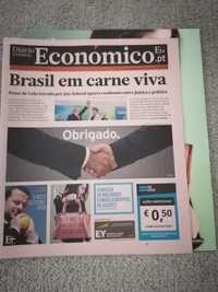 Jornal Diário Económico  - Última edição impresso em papel 2016