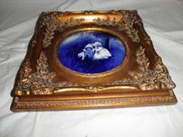 Quadro Faiança Azul Cobalto